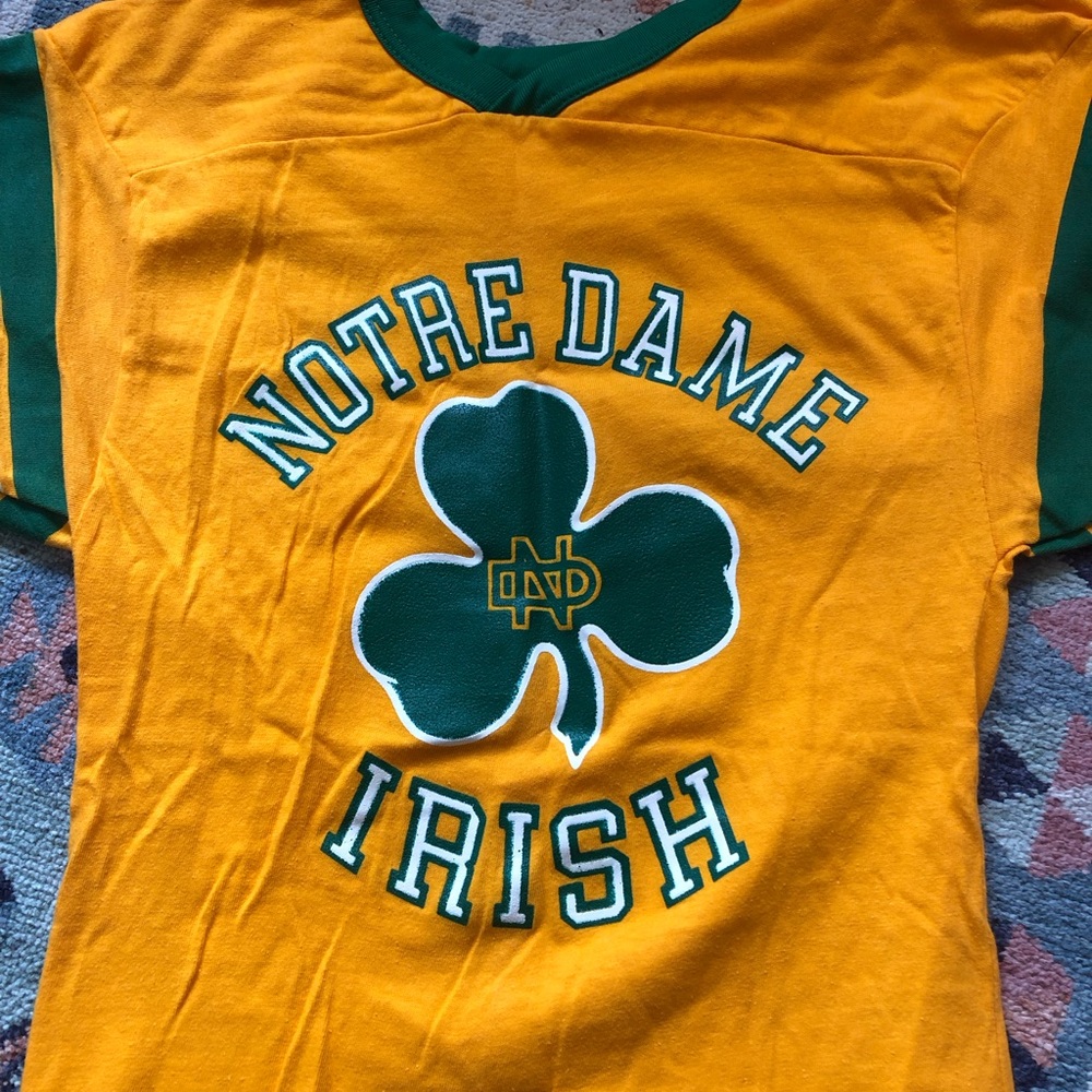 Vintage Notre Dame Tee Shirt
